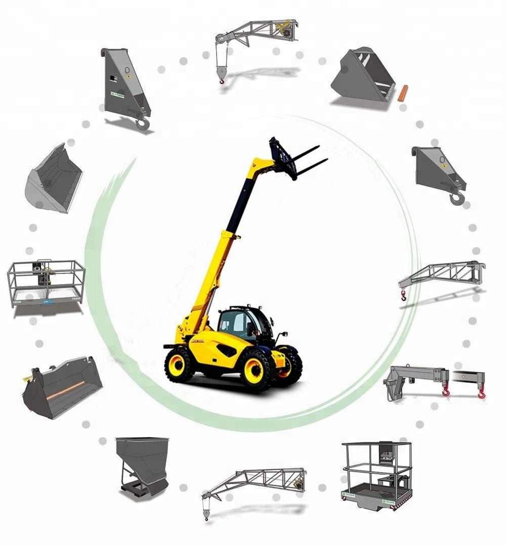 3 Ton 7m Ce Certified Agriculture Loading Machine M630-70 Telehandler for Sale