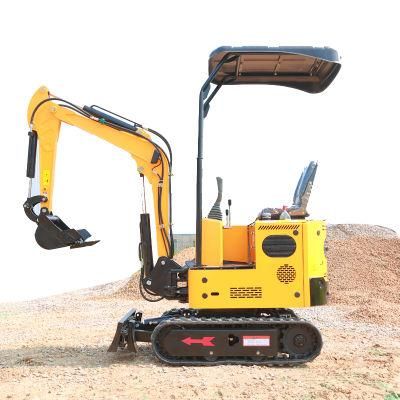 1000kg Hydraulic Mini Excavator Mini Digger Loader Bagger with Competitive Prices Meet CE/EPA/Euro 5 Emission