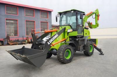 Chinese 4 Wheel Drive New Tractor Loader and Backhoe