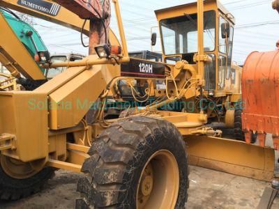 Used Caterpillar 120H Motor Grader Construction Machinery