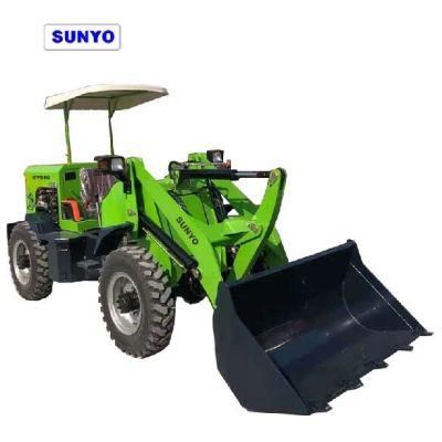 Sy916 Model Sunyo Brand Mini Wheel Loader Is Similar with Mini Excavator, Skid Loader