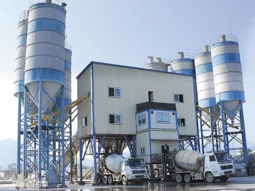 Hzs75vy 75m3 Mobile Concrete Mixing Plant Portable Concrete Batching Plant