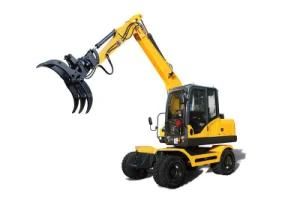 L85W-9X Safe Wheel Mini Digger Excavator