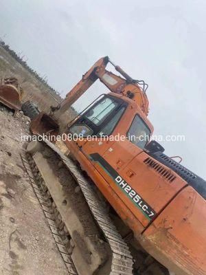 Good Condition Doosan Dh225LC-7 Medium Excavator Good Working Condition