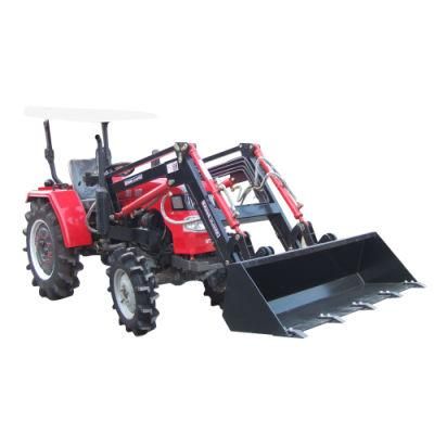 High Cost Performance End Front Loader Mini Tractors with Ce Certificated