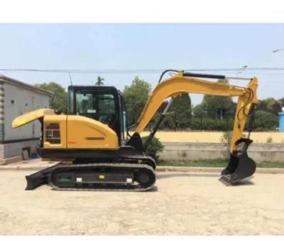 Hq60-9 Earthmoving Machinery China 6 Ton Crawler Excavator for Sale