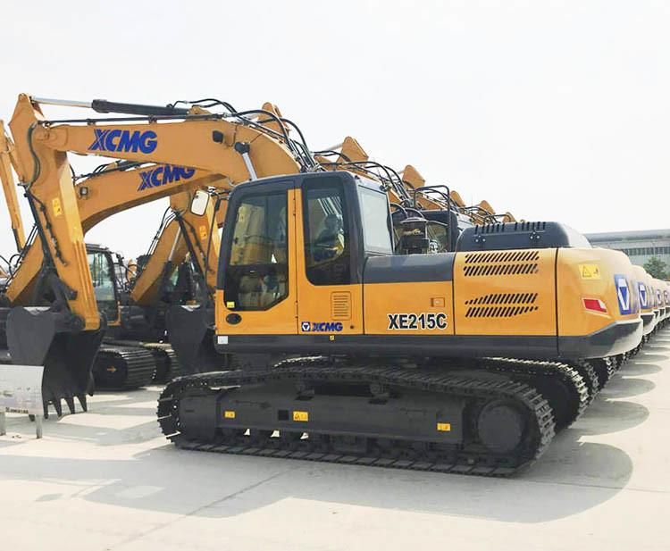 XCMG Official 21 Ton China Hydraulic Track Excavator Xe215c Price for Sale