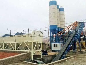 High Quality Twin Shaft Henan Concrete Batching Plant Construction Machine