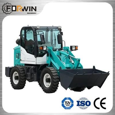 910 Blue 0.8tons Front Loader Mini Made in China Small Wheel Loader Price with CE