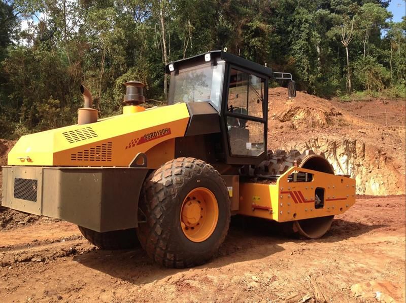 Heavy Road Construction Machine Acntruck SSR200AC Single Drum Road Roller