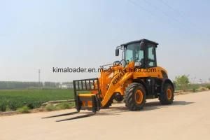 Kima Ce 1.8ton Shovel Loader with Rops/Fops Cabin Kima16 Disc Brake