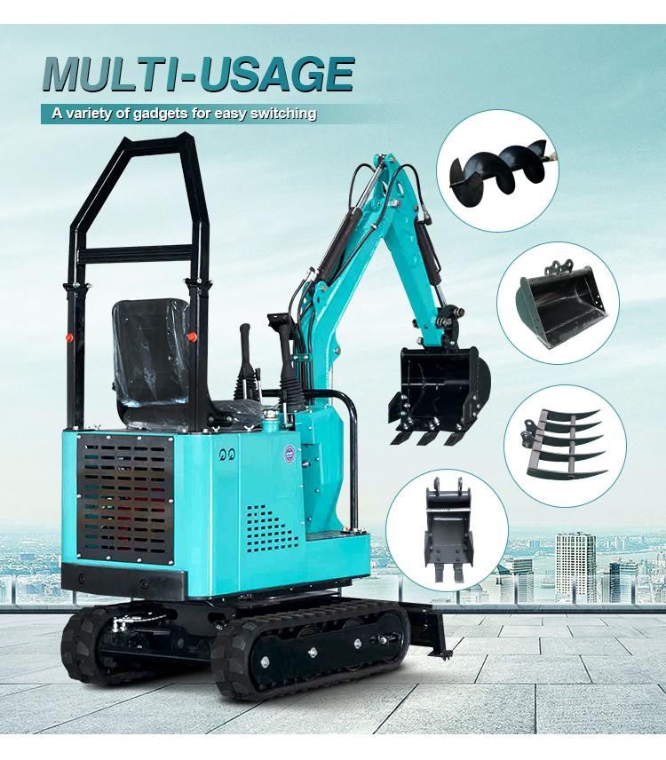 Hot Sale Cheap Price for 1.0t Mini Excavator Digging Machine