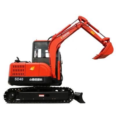 4 Tons Cheap Mini Crawler Hydraulic Excavator for Sale