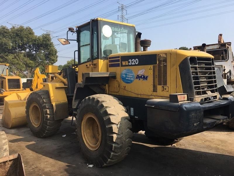 Used Original Komatsu Wa320-5 Wheel Loader for Sale