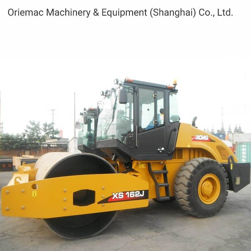 China Top Quality 16ton Single Drum Mechanical Operate Xs163j Tandem Vibratory Roller