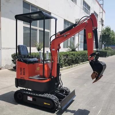 1 Ton 1.8 Ton 2 Ton Mini Digger Small Hydraulic Excavator Mini Excavator for Sale