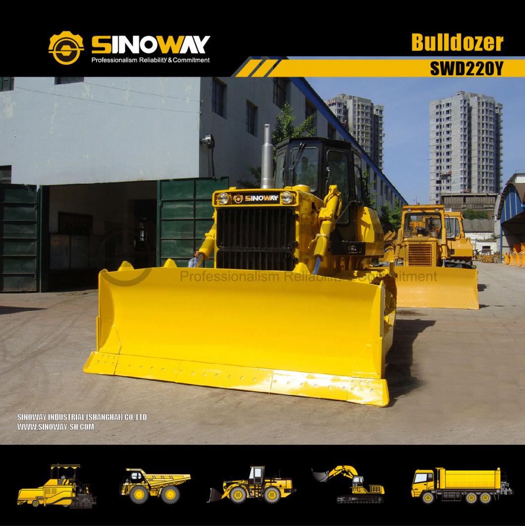 Cummins 220HP Crawler Bulldozer with Rops for Earth Moving