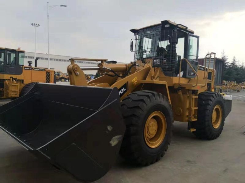 Lovol Wheel-Loader FL966h with 6.5ton Rated Loading Capacity