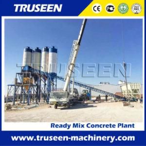 Construction Machine 90cbm/H Concrete Batching Plant with Ce