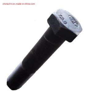 Track Shoe Bolt and Nuts, Nut and Bolt Grade 12.9 Top Quality, 40cr Track Bolt with Nuts