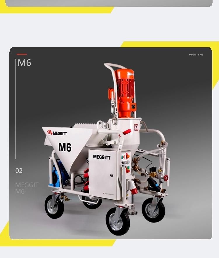 M6 Wall Spray Plastering Machine /Mortar Plastering Machine