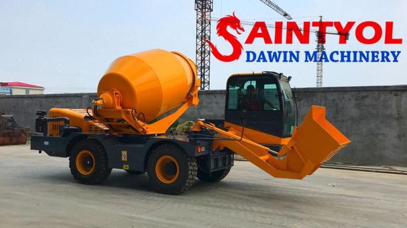 Number One off Road, Shovel Self Loading Concrete Mixer Supplier