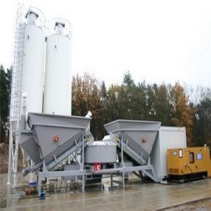 Ready Mixed Mini Concrete Batching Plant with 2 Hooper