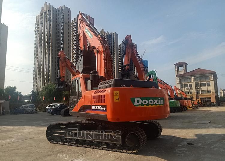 Dooxin Dx230PC-9 22ton Excavator Shovel Digger Grab Digshell Big Excavator