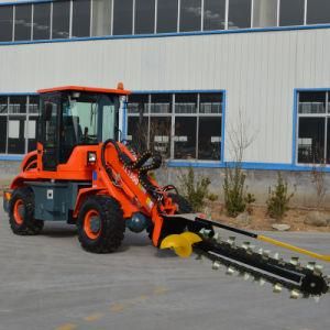 Chinese Hydraulic Telescopic Wheel Loader Tl1500 Front End Loader with Ce