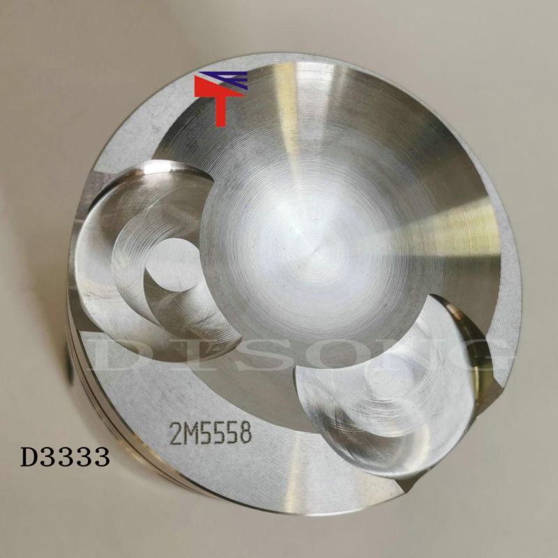 High-Performance Diesel Engine Engineering Machinery Parts Piston 2m5558 for Engine Parts D3333 D330 Generator Set