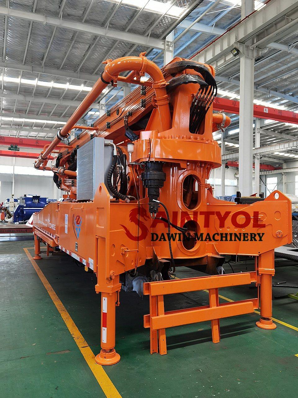 38m Truck Mounted Boom Concrete Pump Truck Upper Part Without Chassis