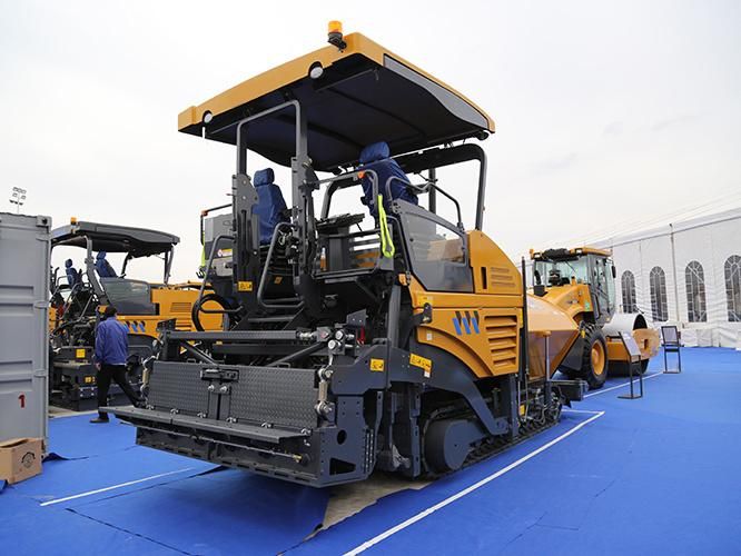 Chinese New Asphalt Paver 8m RP803 Full Hydraulic Road Paver for Sale