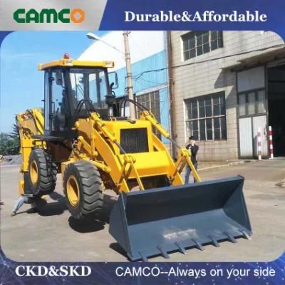 Mechanical Hydraulic 4WD Wheel Loader Backhoe Digger