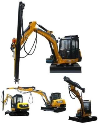 PD 150 Hole Dia 110-155 mm Rock Drill Excavator Mounted Attachment