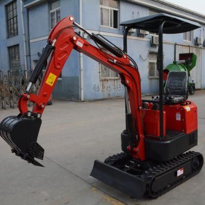 Diesel Engine 1000kgs New Mini Hydraulic Excavator with Ce Certificate