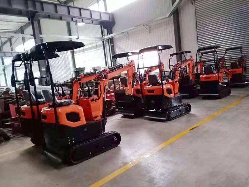 CE EPA Home Use Mini Excavators 1000 Kg with Accessories