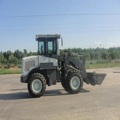 Mini Front Wheel Loader for Sale 1500kg Engine Power