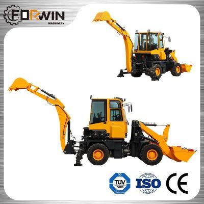 China Fw150 1.5ton Mini Tractor Backhoe Loader Low Price for Sale