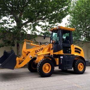 Hot Sale 1.0 Ton Power 37-42kw Zl10 Small Front End Loader