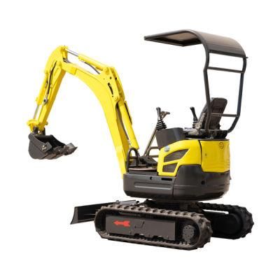 Construction Equipment 1ton-3.5ton Mini Crawler Track Digging Machine
