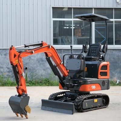 0.8ton 1ton 1.2 Ton 1.6ton 1.8ton 2ton Excavator Breaker Digger Sale New Mini Excavator Low Price Mining Machine Trailer China