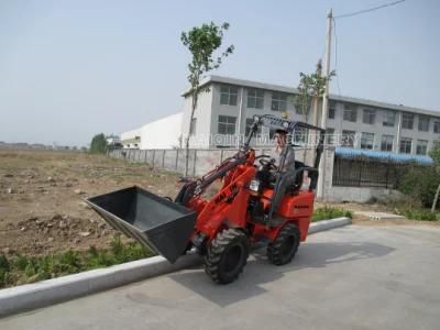 Ce Certificated Articulated 0.8 Ton China Shovel Loader (HQ908) for Sale