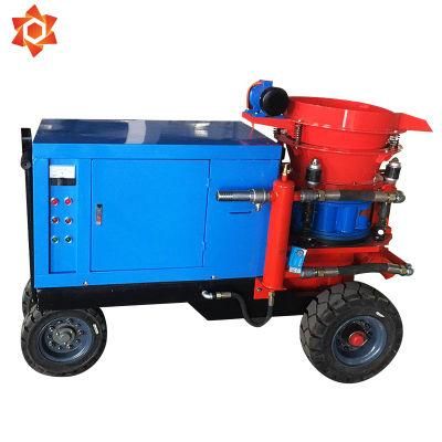 Small Concrete Spray Jet Spray Shotcrete Machine