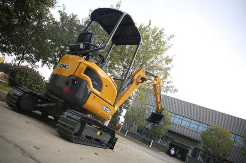 China Top Brand Xe15u 1.5 Ton Mini Crawler Excavator for Sale