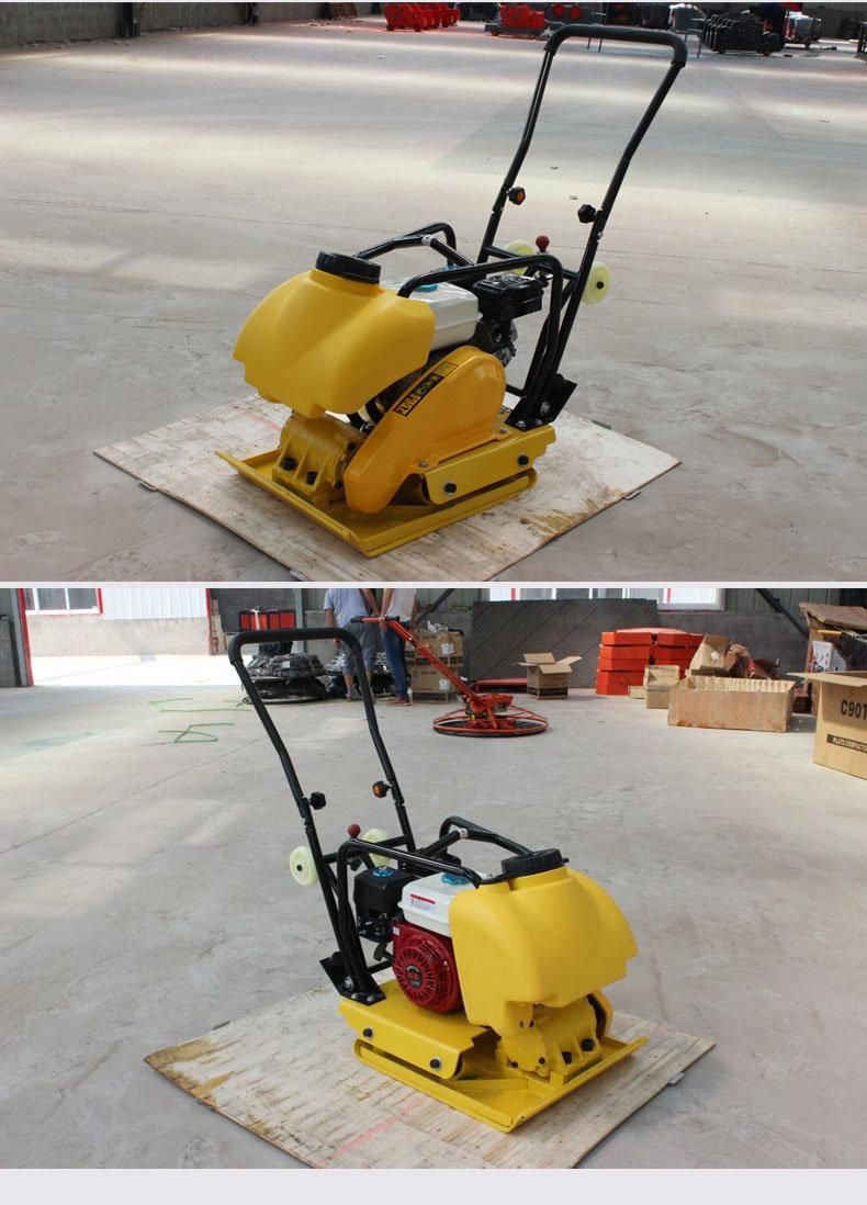 15kn Gasoline Compactor Rammer New Design Vibratory Plate Compactor Factory Direct Sale Reversible Plate Compactor