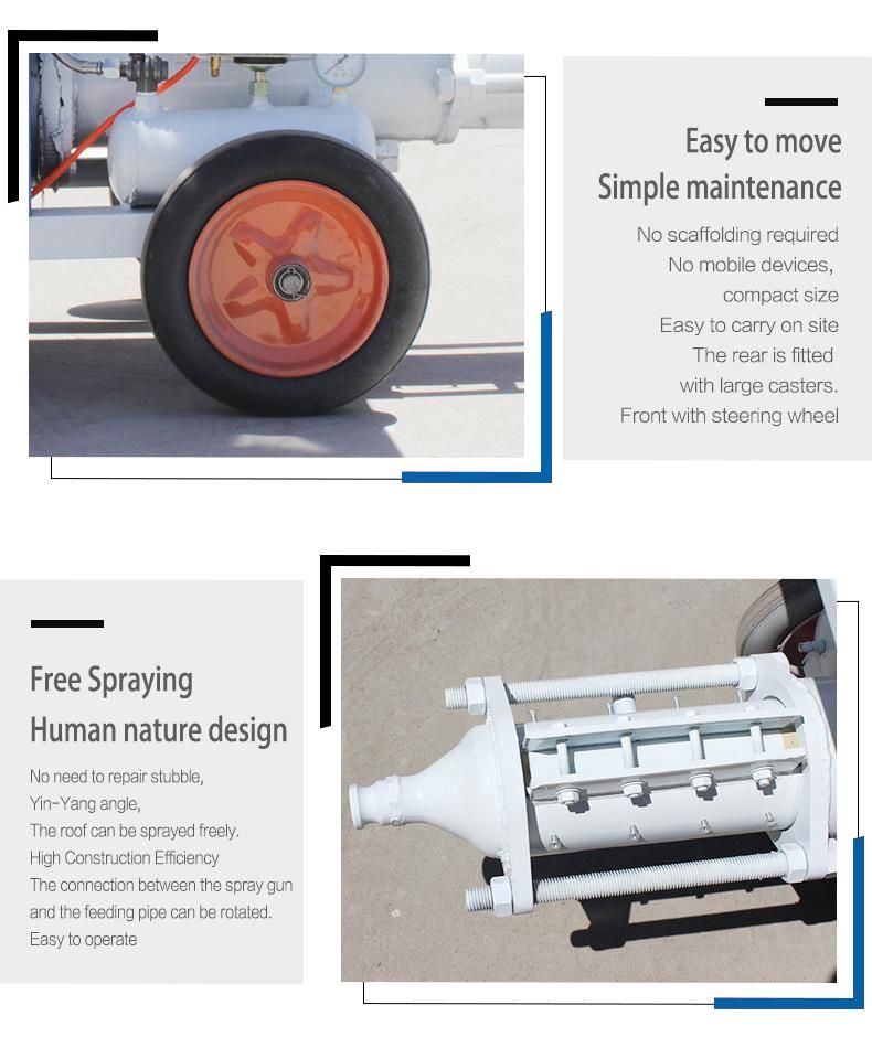 511 Electrical Mortar Spray Machine Cement Spray Machine Wall Concrete Plaster Machine for Sale