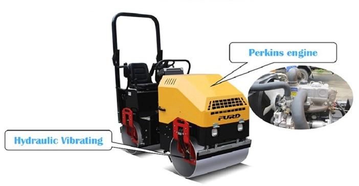 Multi Application Earth Compactor Machine 1.5 Ton Small Road Roller Price