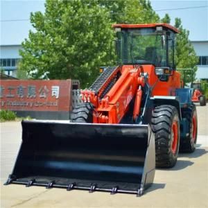 4tons Front End Loader 92kw Engine Telescopic Wheel Loader with Quick Hitch