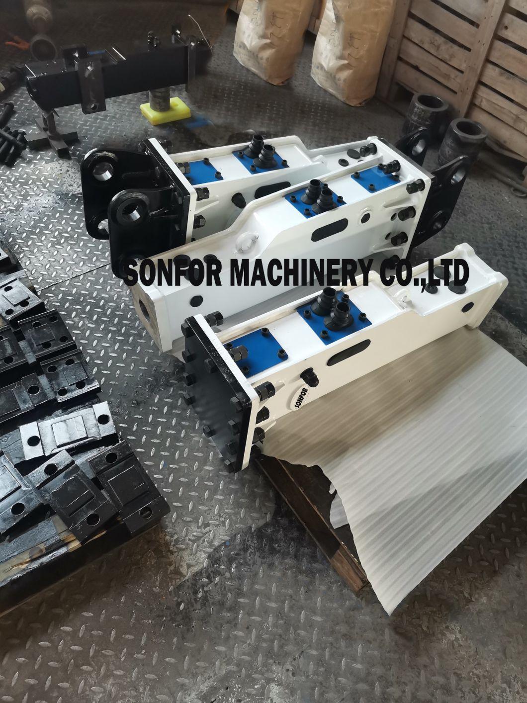 China Excavator Hydraulic Rock Breaker with Spare Parts