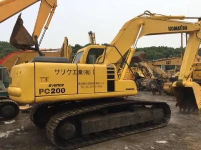 Cheap Price Used Komatsu PC200-6 Excavator, 20t Komatsu PC200, PC200-6, PC200-7 Excavator